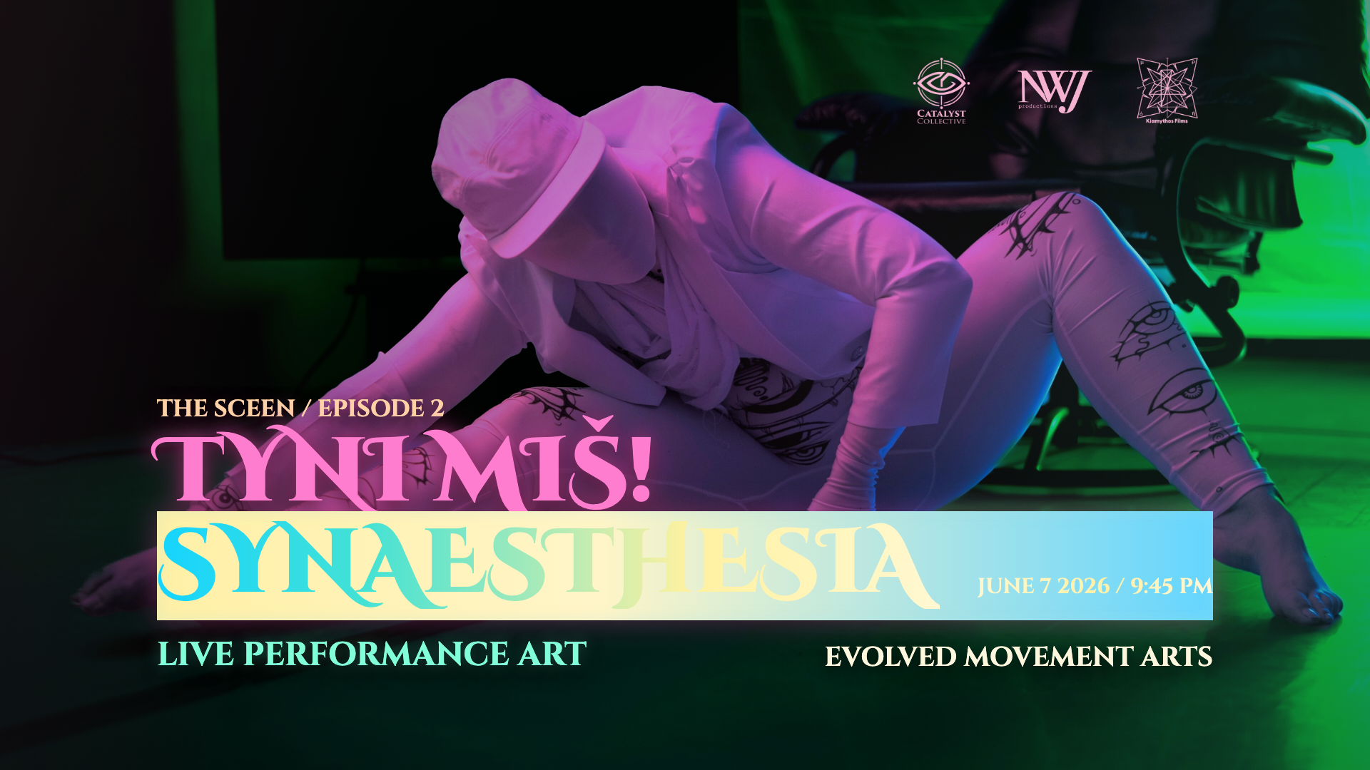 Tyni Miš Synaesthesia banner.